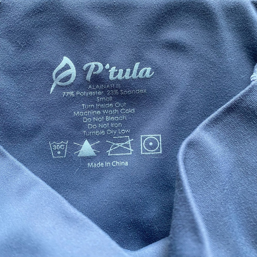 Slate purple/grey P’tula Alainah III with pockets. Size small